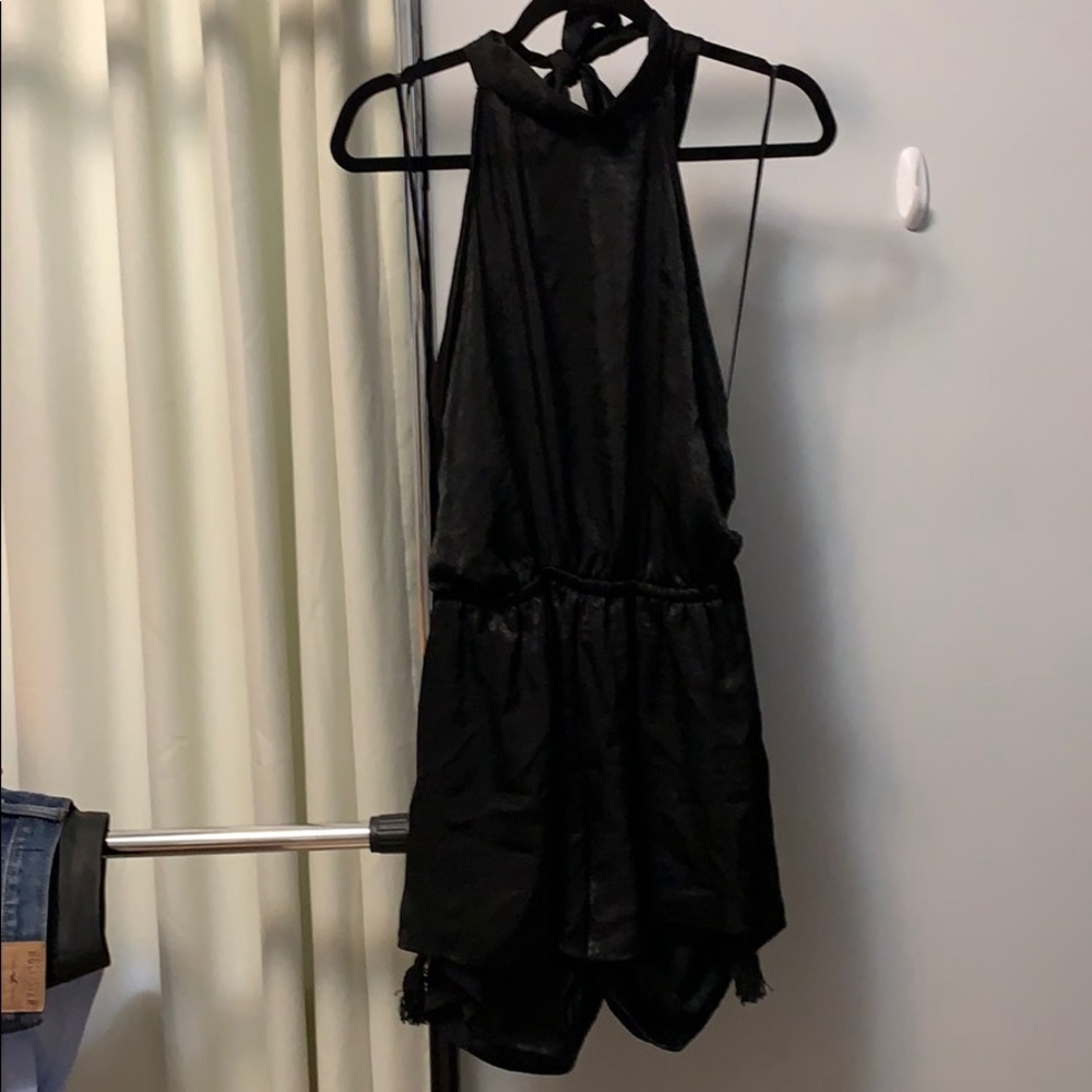 Open Back Romper